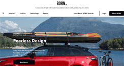 Desktop Screenshot of born.com