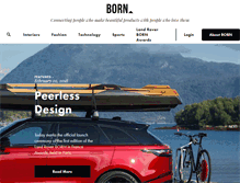 Tablet Screenshot of born.com